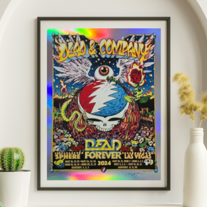 Dead and Company - Sphere Las Vegas NV May 16 2024 Run NOT FOIL - Live Concert Poster Wall Art Print - 131070
