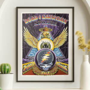 Dead and Company - Sphere Las Vegas May 16 2024 Run - Live Concert Poster Wall Art Print - 131054