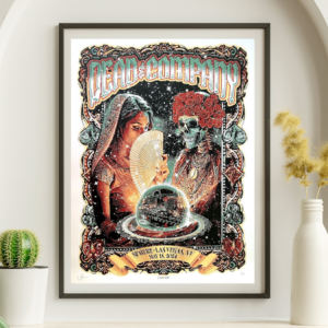 Dead and Company - Sphere Las Vegas NV May 18 2024 - Live Concert Poster Wall Art Print - 131112