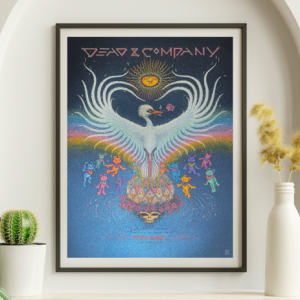 Dead and Company - Sphere Las Vegas NV May 26 2024 BLUE VARIANT - Live Concert Poster Wall Art Print - 131089