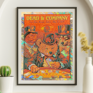 Dead and Company - Sphere Las Vegas NV May 31 2024 NOT FOIL  - Live Concert Poster Wall Art Print - 131077