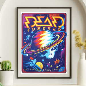 Dead and Company - Sphere Las Vegas NV June 1 2024 - Live Concert Poster Wall Art Print - 131065