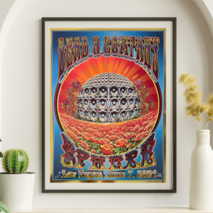 Dead and Company - Sphere Las Vegas NV June 7 2024 NOT FOIL - Live Concert Poster Wall Art Print - 131131