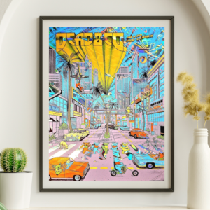 Dead and Company - Sphere Las Vegas NV June 14 2024 - Live Concert Poster Wall Art Print - 131119