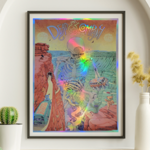 Dead and Company - Sphere Las Vegas NV June 20 2024 NOT FOIL - Live Concert Poster Wall Art Print - 131071