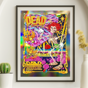Dead and Company - Sphere Las Vegas NV July 11 2024 NOT FOIL 1 - Live Concert Poster Wall Art Print - 131097