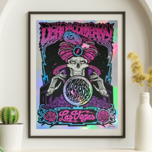 Dead and Company - Sphere Las Vegas NV July 12 2024 NOT FOIL - Live Concert Poster Wall Art Print - 131074