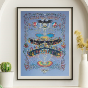 Dead and Company - Sphere Las Vegas NV March 20 2025 BLUE VARIANT - Live Concert Poster Wall Art Print - 131093
