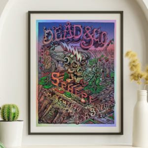 Dead and Company - Sphere Las Vegas NV March 28 2025 NOT FOIL 2 - Live Concert Poster Wall Art Print - 131052