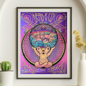 Dead and Company - Sphere Las Vegas NV April 18 2025 - Live Concert Poster Wall Art Print - 131048
