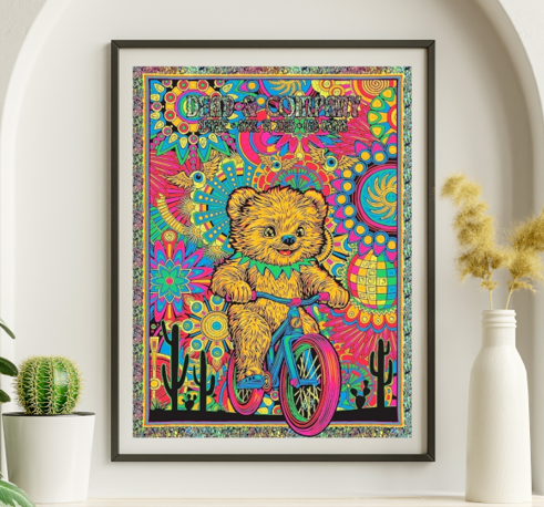 Dead and Company - Sphere Las Vegas NV April 19 2025 NOT FOIL 4 - Live Concert Poster Wall Art Print - 131117