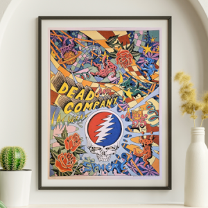 Dead and Company - Sphere Las Vegas NV April 25 2025 - Live Concert Poster Wall Art Print - 131115