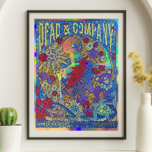 Dead and Company - Sphere Las Vegas NV April 26 2025 NOT FOIL-1 - Live Concert Poster Wall Art Print - 131045