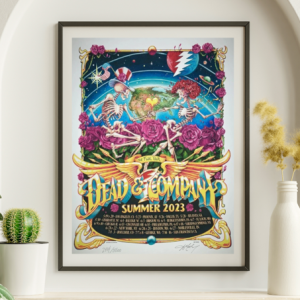 Dead and Company Summer 2023 - Live Concert Poster Wall Art Print - 131106