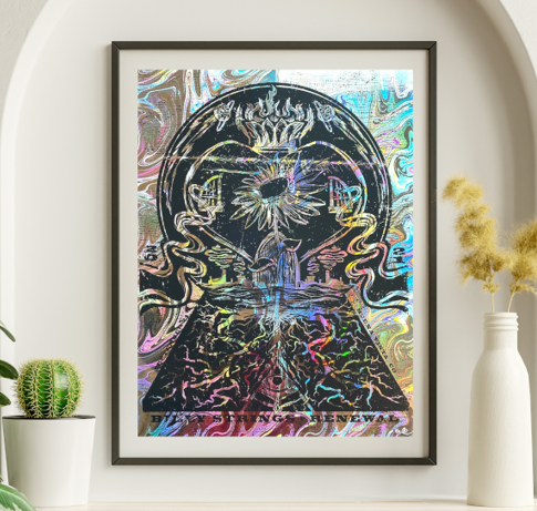 Billy Strings - Buena Vista CO September 24 2021 FOIL - Live Concert Poster Wall Art Print - 112043