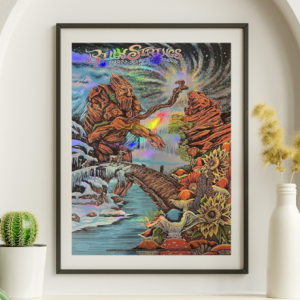 Billy Strings - Red Rocks Morrison CO May 12 2022 FOIL - Live Concert Poster Wall Art Print - 112052