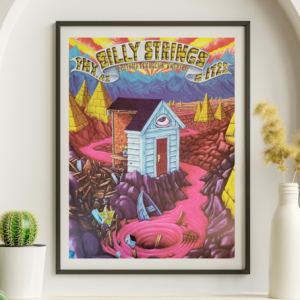Billy Strings - Greek Theater Berkeley CA May 19 2023 FOIL - Live Concert Poster Wall Art Print - 112024