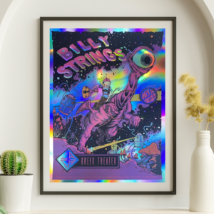 Billy Strings - Moddy Center Austin TX June 3 2023 - Live Concert Poster Wall Art Print - 112019