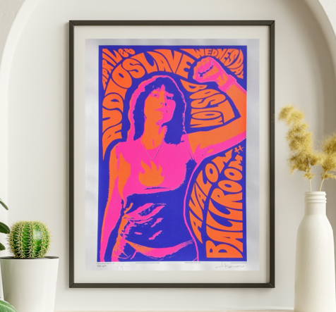 Audioslave - Avalon Ballroom Boston MA, April 28, 2005 - Live Concert Poster Wall Art Print - 108002