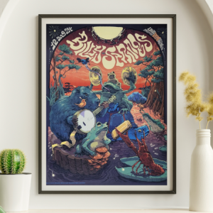 Billy Strings - Uno Arena NOLA LA December 29 2024 - Live Concert Poster Wall Art Print - 112070