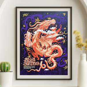 Billy Strings - State Farm Arena Atlanta GA February 21 2025 - Live Concert Poster Wall Art Print - 112110