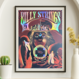 Billy Strings - Yuengling Center Tampa FL April 9 2025 FOIL - Live Concert Poster Wall Art Print - 112095