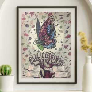 Billy Strings - Fall Tour 2024 - Live Concert Poster Wall Art Print - 112061