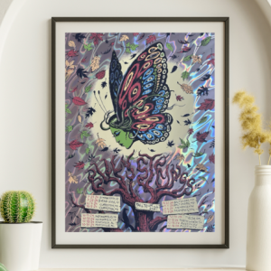 Billy Strings - Fall Tour 2024 FOIL - Live Concert Poster Wall Art Print - 112062