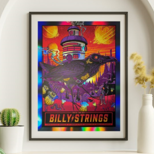 Billy Strings - Winter Tour 2024 FOIL - Live Concert Poster Wall Art Print - 112055