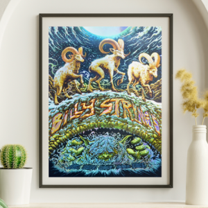 Billy Strings- Winter Tour 2025 - Live Concert Poster Wall Art Print - 112042