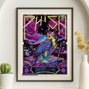 Phish - Dicks Sporting Goods Denver CO August 30 2012 PURPLE VARIANT - Live Concert Poster Wall Art Print - 172029