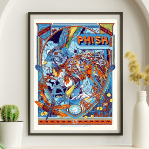 Phish - Austin 360 Amphitheater Austin TX July 31 2018 - Live Concert Poster Wall Art Print - 172035
