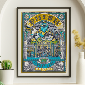 Phish - Fenway Park Boston MA July 5 2019 - Live Concert Poster Wall Art Print - 172067