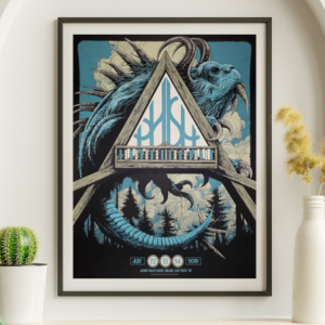 Phish - Alpine Valley East Troy WI July 12 2019 - Live Concert Poster Wall Art Print - 172009