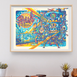 Phish - Nicu Amphitheater Chula Vista CA October 23 2021- Live Concert Poster Wall Art Print - 172015