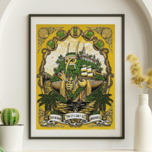 Phish - Credit One Stadium Charleston SC May 31 2022 GOLD VARIANT - Live Concert Poster Wall Art Print - 172031