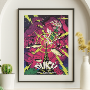 Phish - Dicks Sporting Goods Park Commerce City CO September 1 2022 - RED VARIANT - Live Concert Poster Wall Art Print - 172002