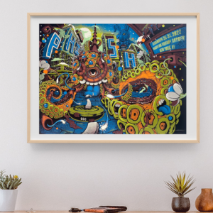 Phish - Madison Square Garden NY December 28 2022 FULLSHEET - Live Concert Poster Wall Art Print - 172034