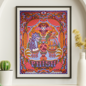Phish - Moon Palace Riviera Maya Cancun Mexico February 23 2023 - Live Concert Poster Wall Art Print - 172037