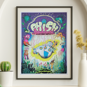 Phish - Syracuse NY July 23 2023 - Live Concert Poster Wall Art Print - 172010