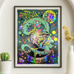Phish - Van Andel Arena Grand Rapids MI August 6 2024 NOT FOIL 2 - Live Concert Poster Wall Art Print - 172054