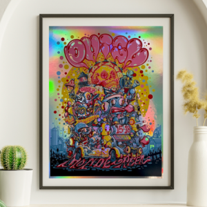 Phish - Woodlands Dover DE August 15 2024 NOT FOIL - Live Concert Poster Wall Art Print - 172012