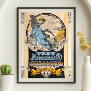 Trey Anastasio - Tabernacle Atlanta GA November 11 2011 - Live Concert Poster Wall Art Print - 200061