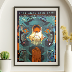 Trey Anastasio - Capital Theater Portchester NY April 14 2017 - Live Concert Poster Wall Art Print   200065