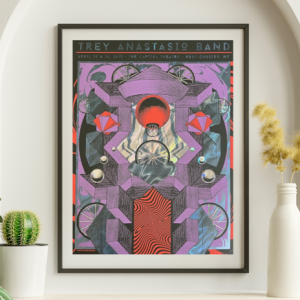 Trey Anastasio - Capital Theater Portchester NY April 14 2017 PURPLE VARIANT - Live Concert Poster Wall Art Print - 200067