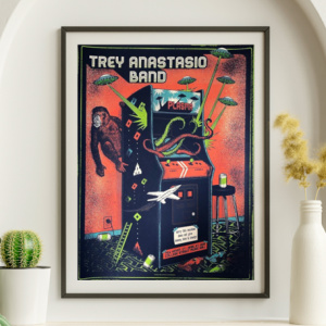 Trey Anastasio - College Street Music Hall New Haven CT April 27 2019 - Live Concert Poster Wall Art Print - 200033