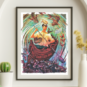 Trey Anastasio - Jannus Live St Petersburg FL May 28 2019 - Live Concert Poster Wall Art Print - 200051