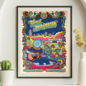 Trey Anastasio - Riverside Theater Milwaukee WI October 18 2019 - Live Concert Poster Wall Art Print - 200021