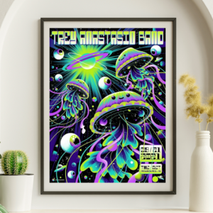 Trey Anastasio - The Met Philadelphia PA September 21 2021 - Live Concert Poster Wall Art Print - 200052