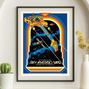 Trey Anastasio - Express Live Columbus OH September 28 2021 - Live Concert Poster Wall Art Print - 200025